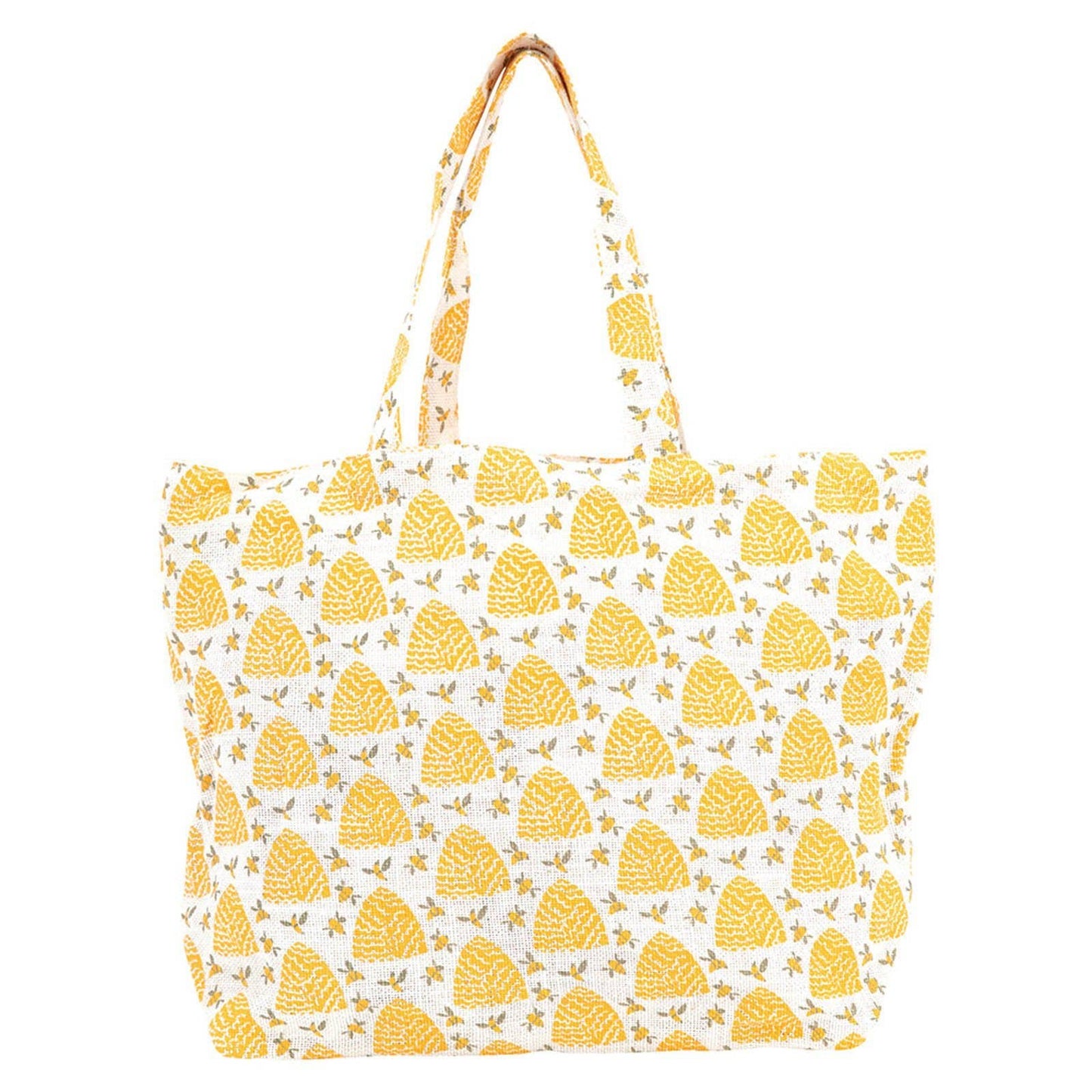 Beehive Biodegradable blu Jute Tote