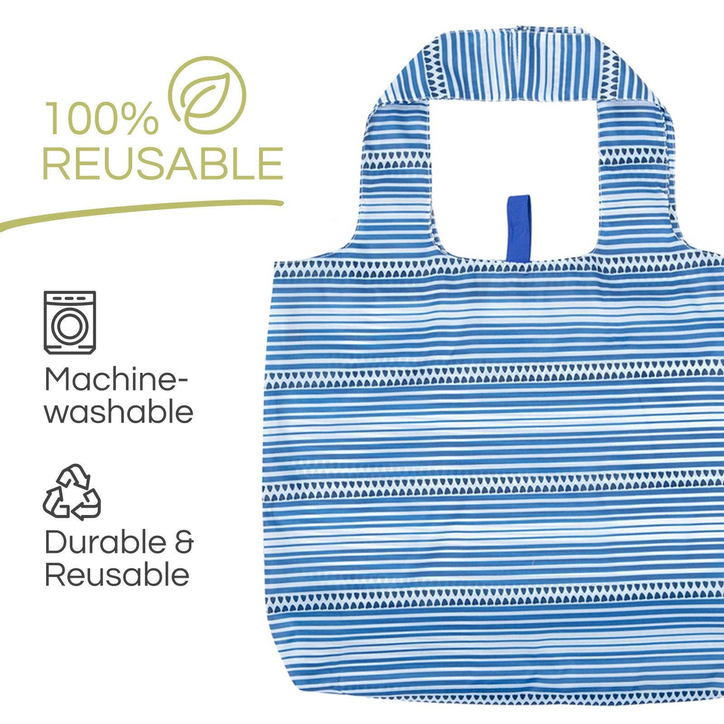 Bethany Blue Blu Bag Reusable Shopper