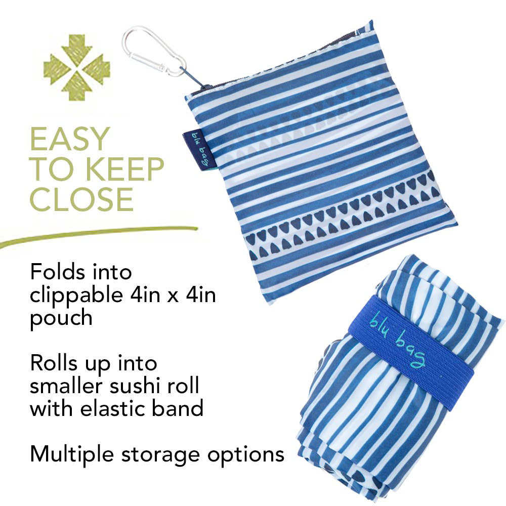 Bethany Blue Blu Bag Reusable Shopper