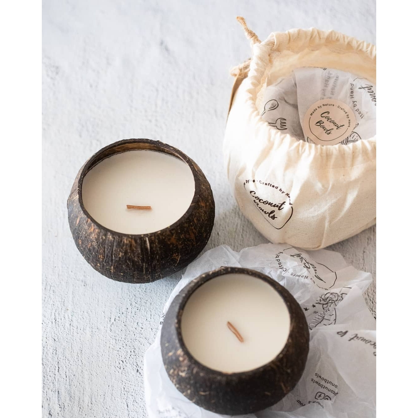 Relaxing Handcrafted Coconut Lime Soy Candle