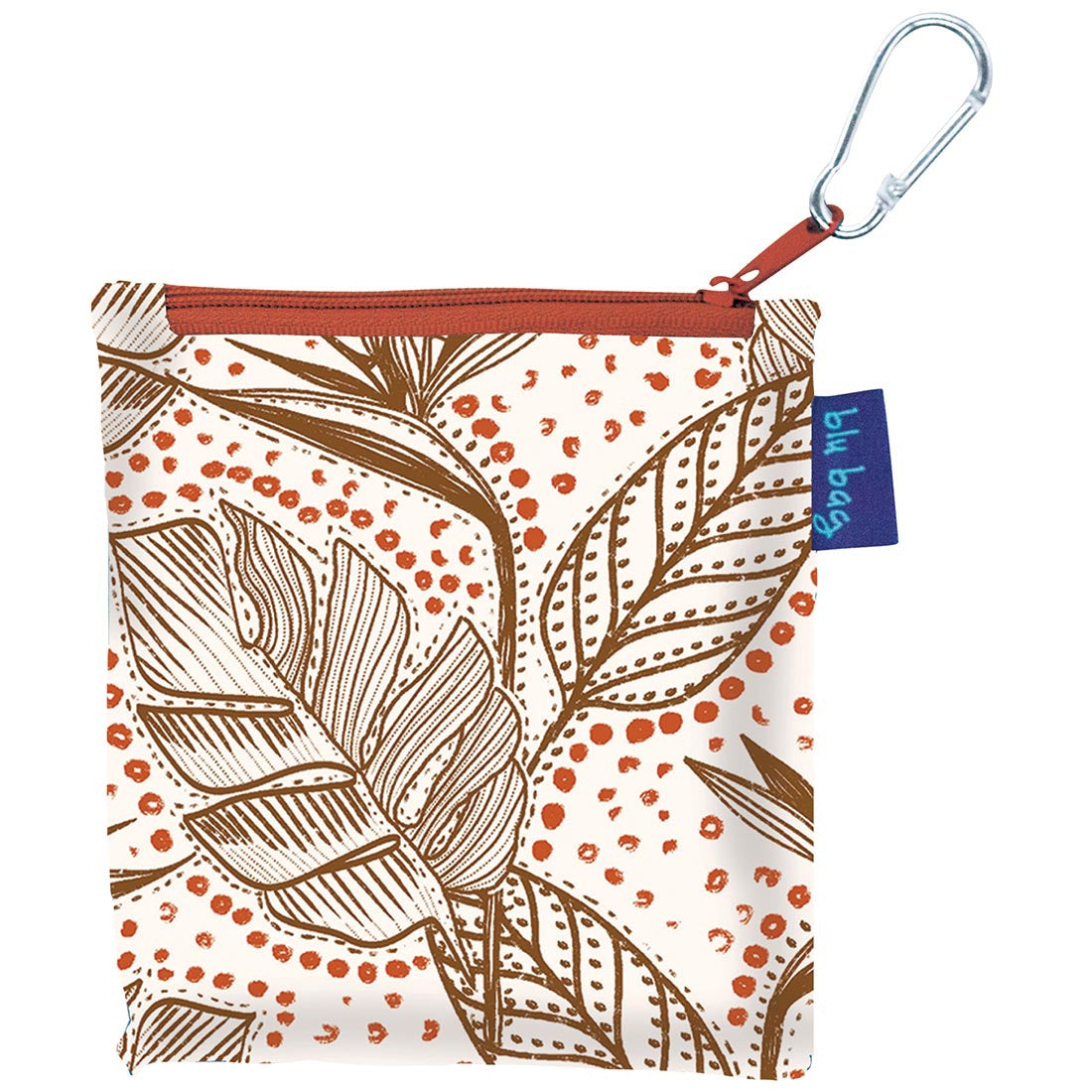 Handmade Foliage Blu Bag Reusable Shopper
